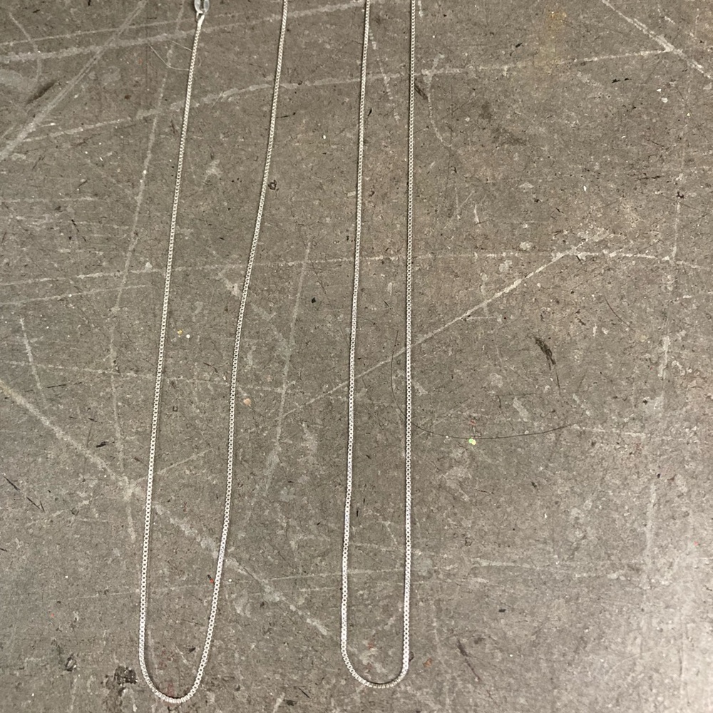 Chic Silver Chain Necklace